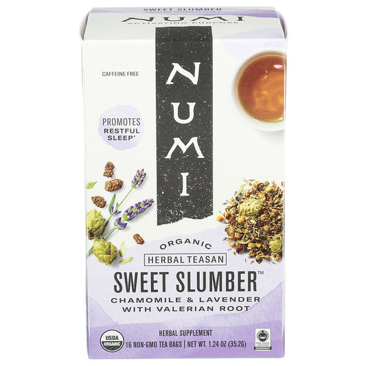 NUMI ORGANIC TEA - SWEET SLUMBER TEA (16 TEA BAGS, 1.24 OZ)