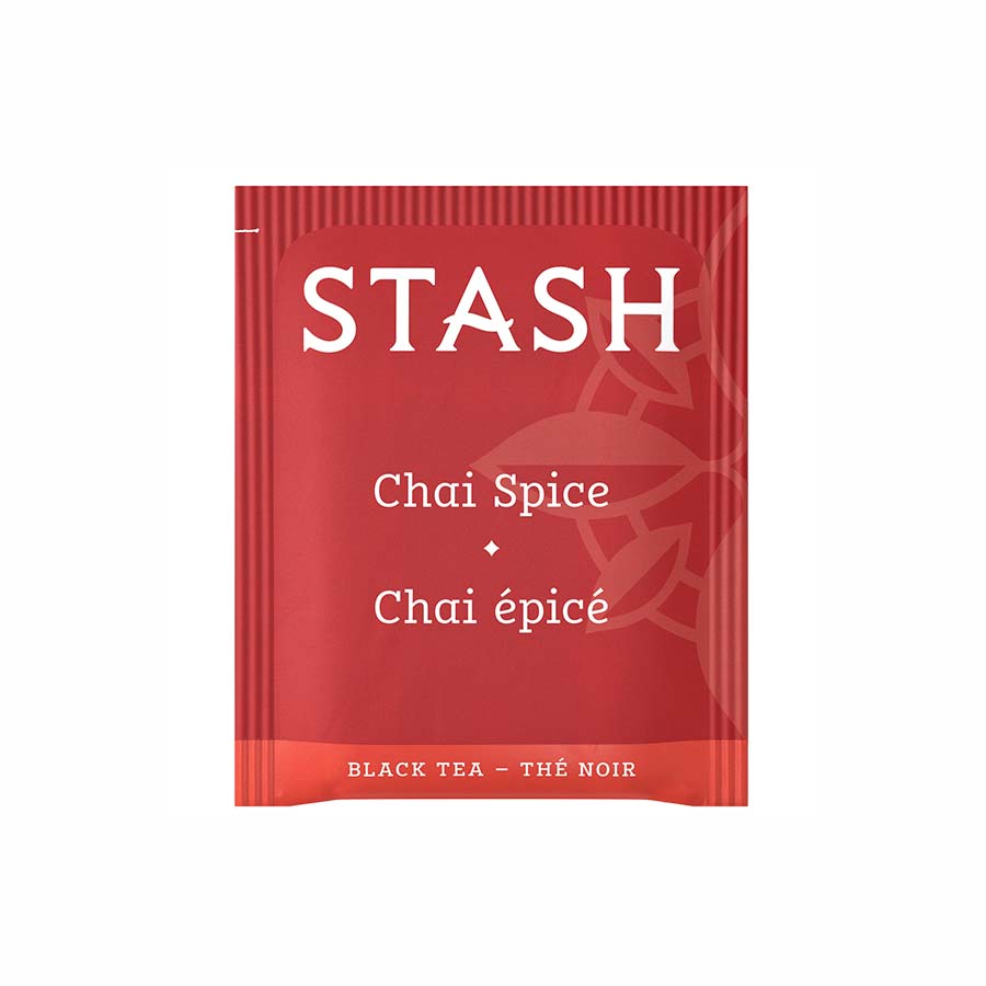 STASH TEA - CHAI SPICE BLACK TEA (20 TEA BAGS, 1.3 OZ)