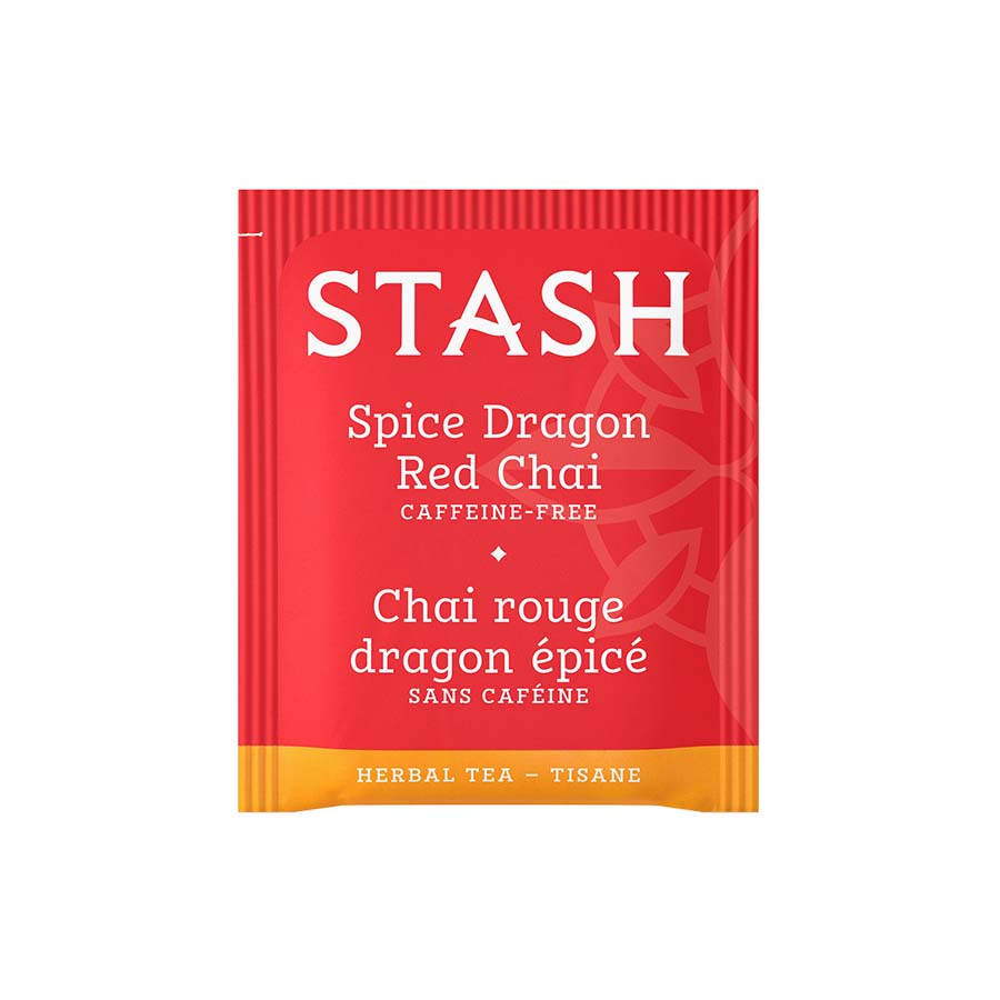 STASH TEA - SPICE DRAGON RED CHAI TEA (18 TEA BAGS, 1.2 OZ)