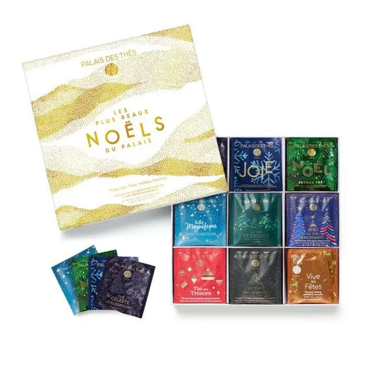 PALAIS DES THÉS - 2026 HOLIDAY FAVORITES GIFT SET (54 TEA BAG ASSORTMENT)