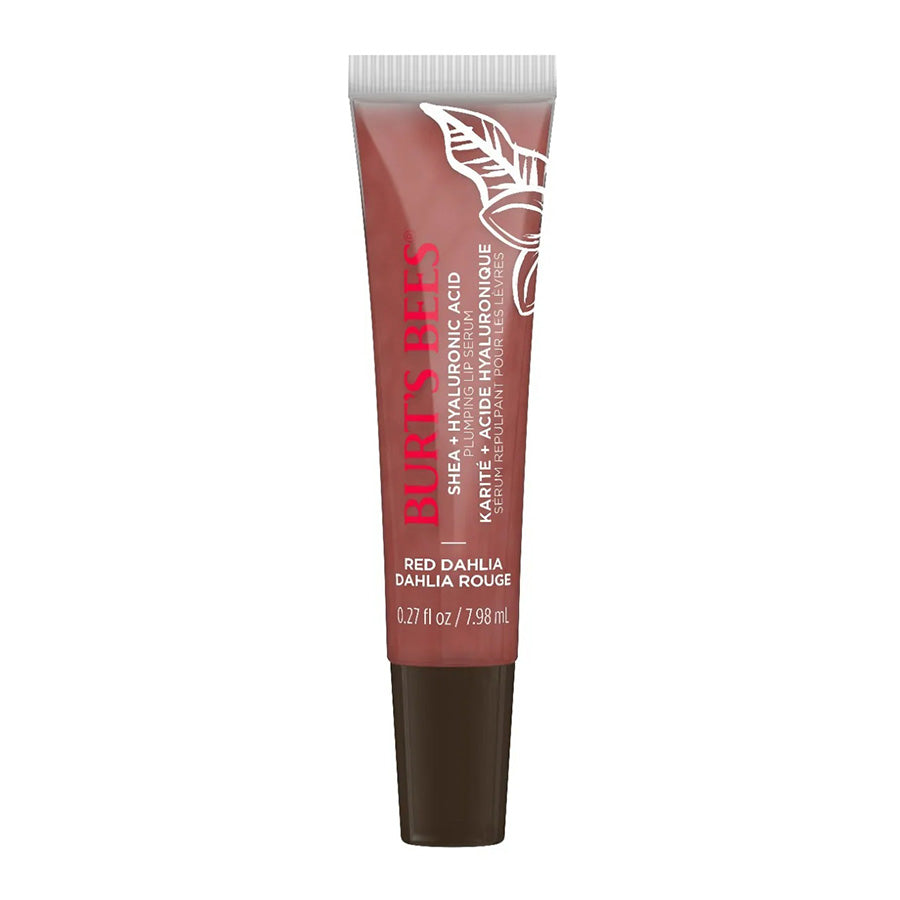 BURT'S BEES RED DHALIA SHEA + HYALURONIC ACID PLUMPING LIP SERUM (0.27 OZ)