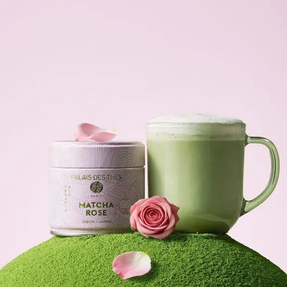 PALAIS DES THÉS - ORGANIC ROSE MATCHA (30G TIN)