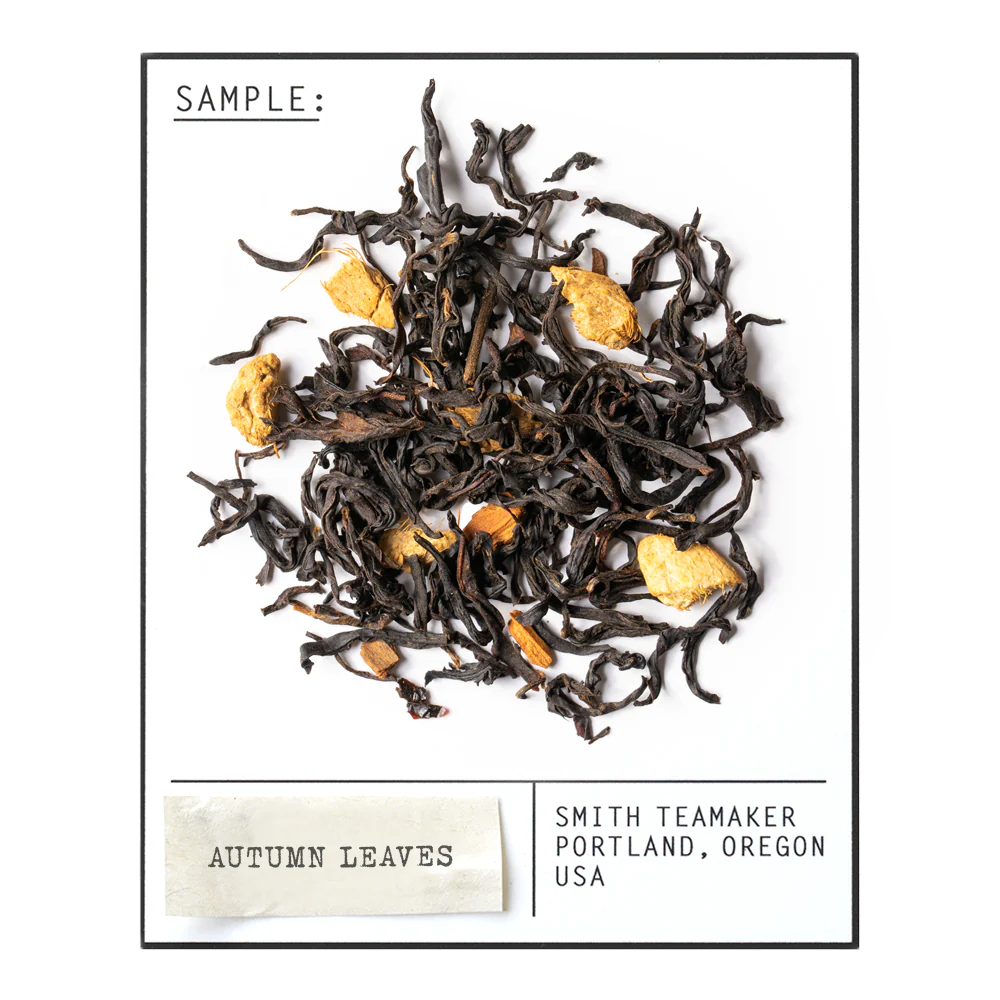 SMITH TEAMAKER - AUTUMN LEAVES BLACK TEA BLEND NO. 48 (15 TEA BAGS, 1.74 OZ)