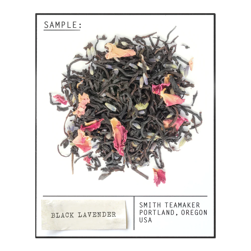 SMITH TEAMAKER - BLACK LAVENDER BLACK TEA BLEND NO. 14 (100 CT SACHETS)