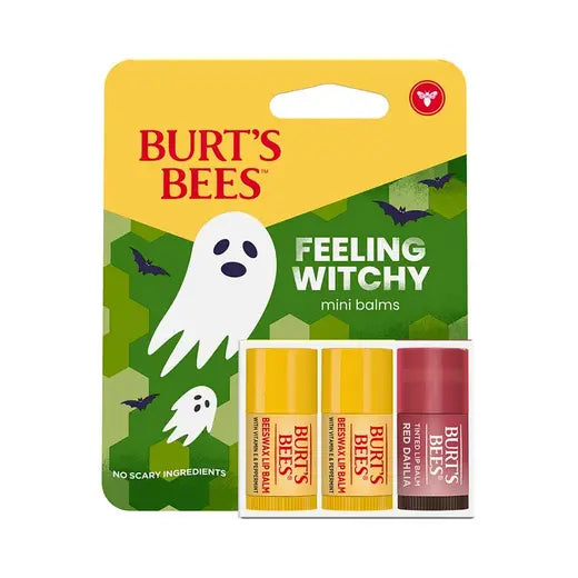 BURT'S BEES HALLOWEEN FEELING WITCHY TINTED MINI LIP BALMS (3 PACK)