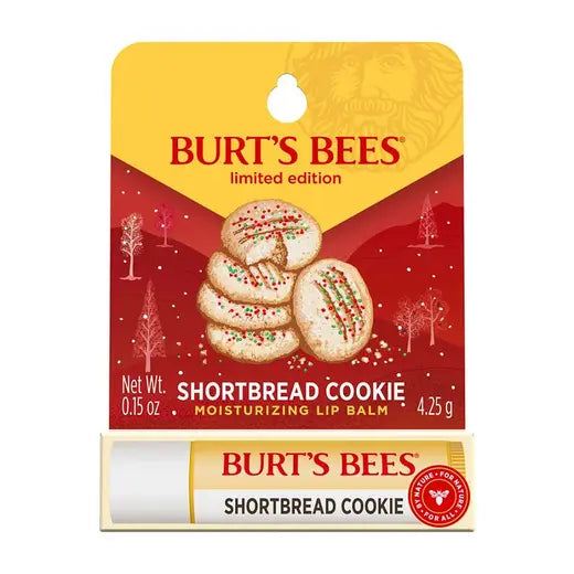 BURT'S BEES SHORTBREAD COOKIE LIP BALM (1 TUBE, 0.15 OZ)