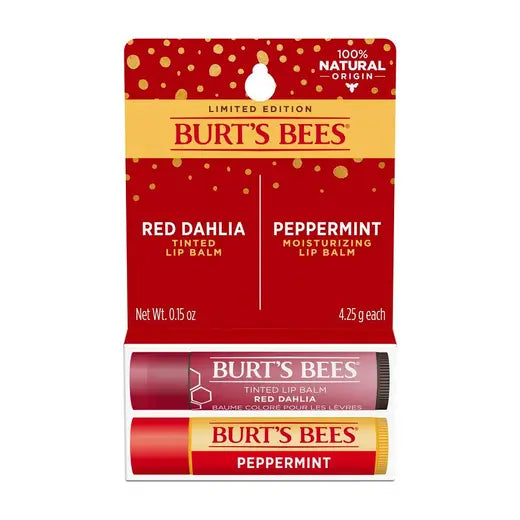 BURT'S BEES HOLIDAY LIP BALM (2 PACK)