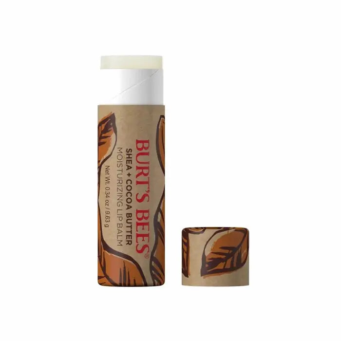 BURT'S BEES SHEA + COCOA BUTTER PAPER TUBE LIP BALM (0.34 OZ TUBE)