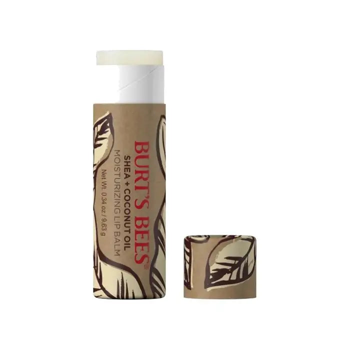 BURT'S BEES SHEA + COCONUT OIL PAPER TUBE LIP BALM (0.34 OZ TUBE)