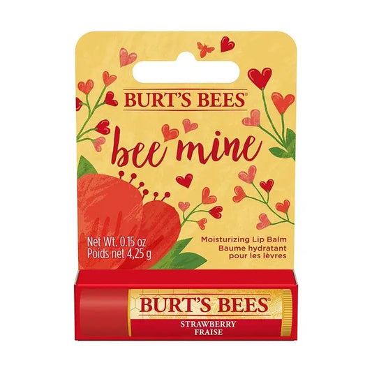 BURT'S BEES BEE MINE STRAWBERRY LIP BALM (0.15 OZ TUBE)