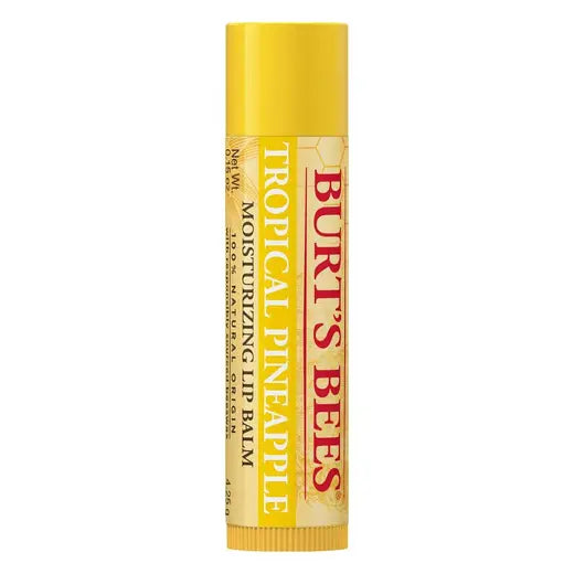 BURT'S BEES TROPICAL PINEAPPLE LIP BALM (0.15 OZ TUBE)