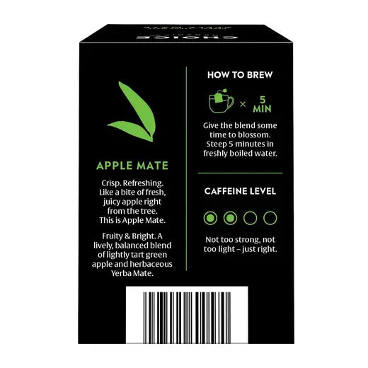 CHOICE TEA - ORGANIC APPLE MATE TEA (16 TEA BAGS, 1.27 OZ)