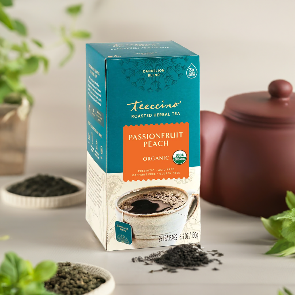 Dandelion Passionfruit Peach Herbal Tea