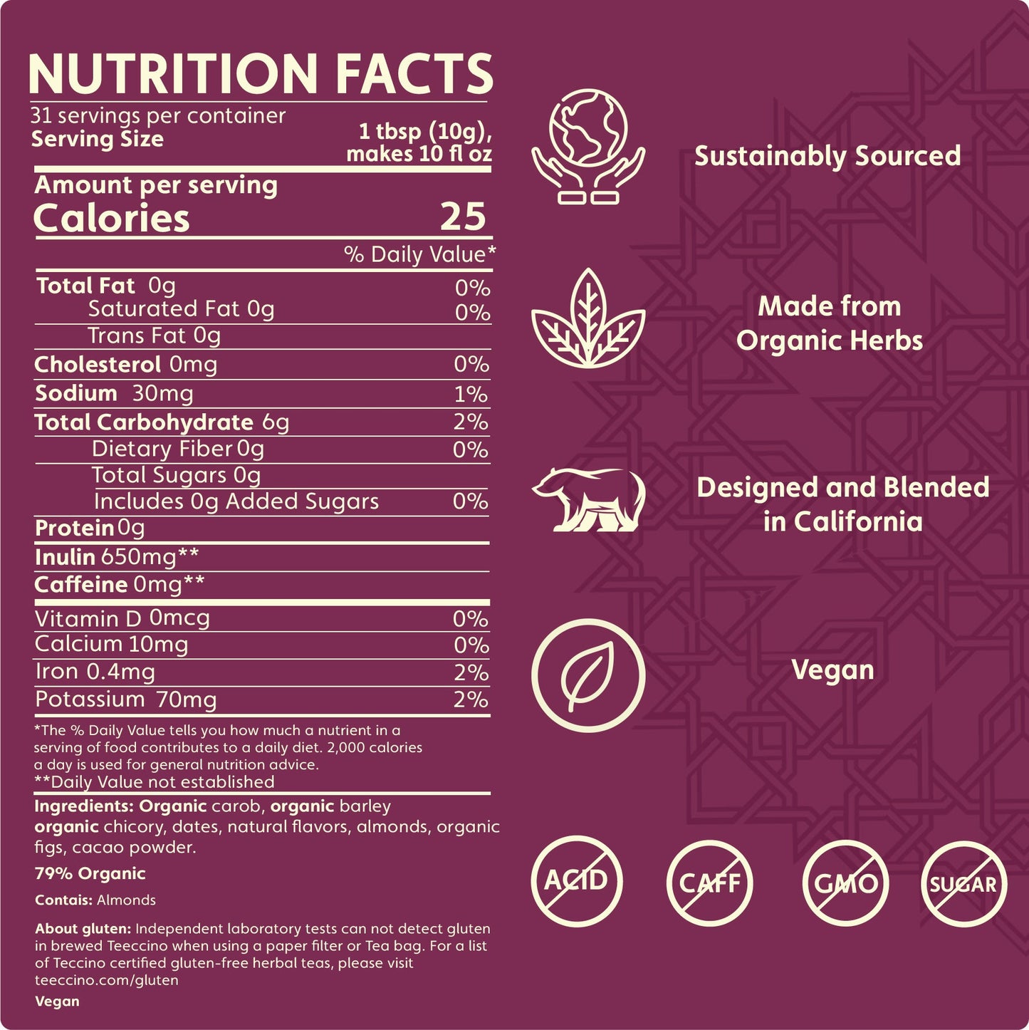 English Toffee Herbal Coffee