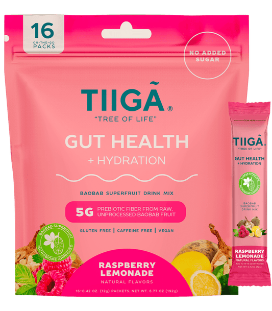 TIIGA Gut Health + Hydration | 16 Pack Bags