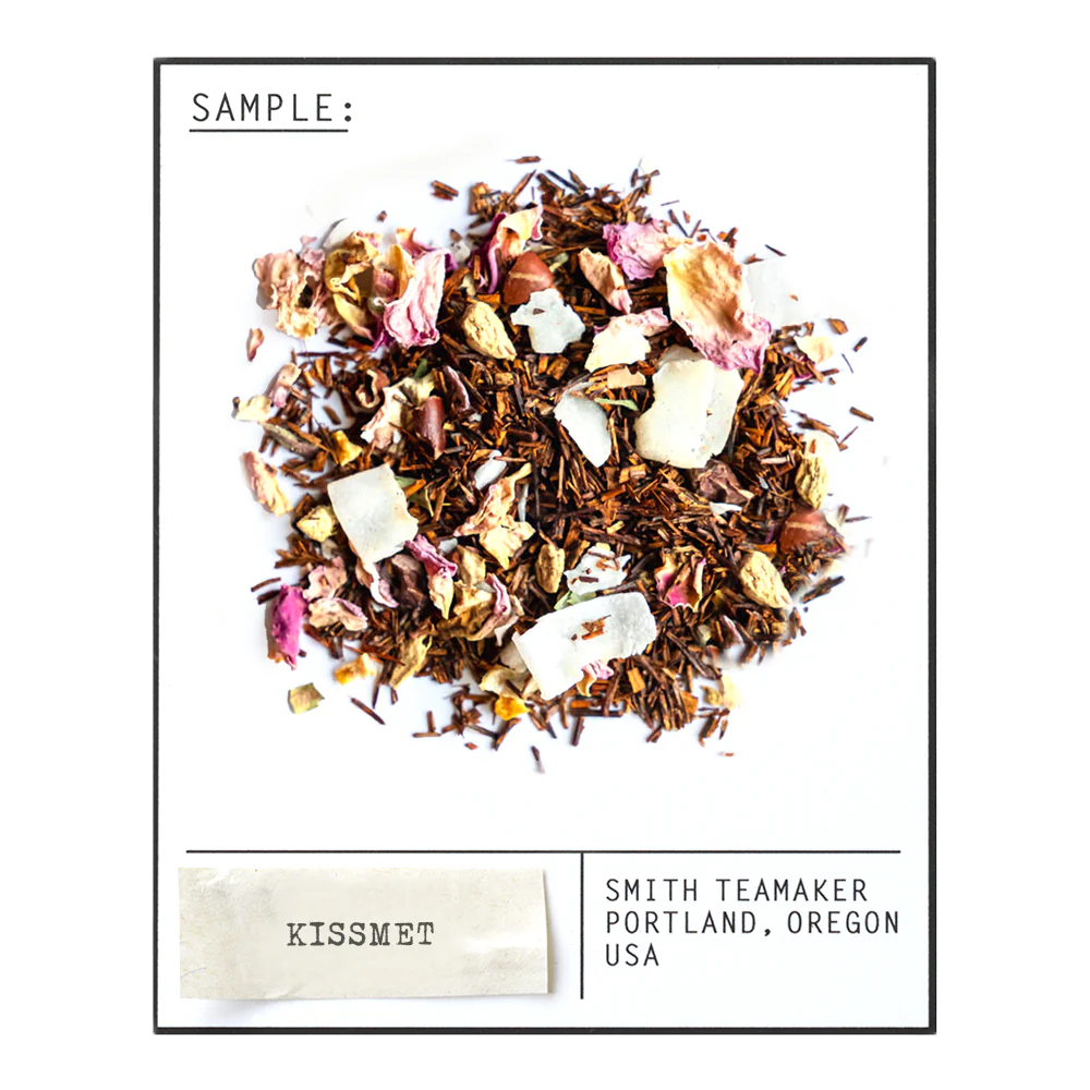 SMITH TEAMAKER - KISSMET SEASONAL GREEN TEA BLEND NO. 2 (100 CT SACHETS)