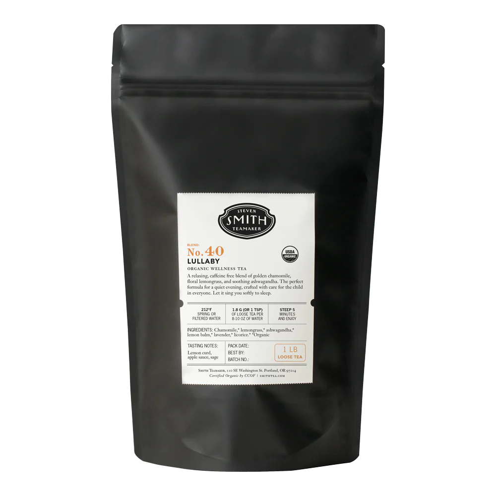 SMITH TEAMAKER - ORGANIC LULLABY BLEND NO. 40 (LOOSE LEAF, 1 LB)