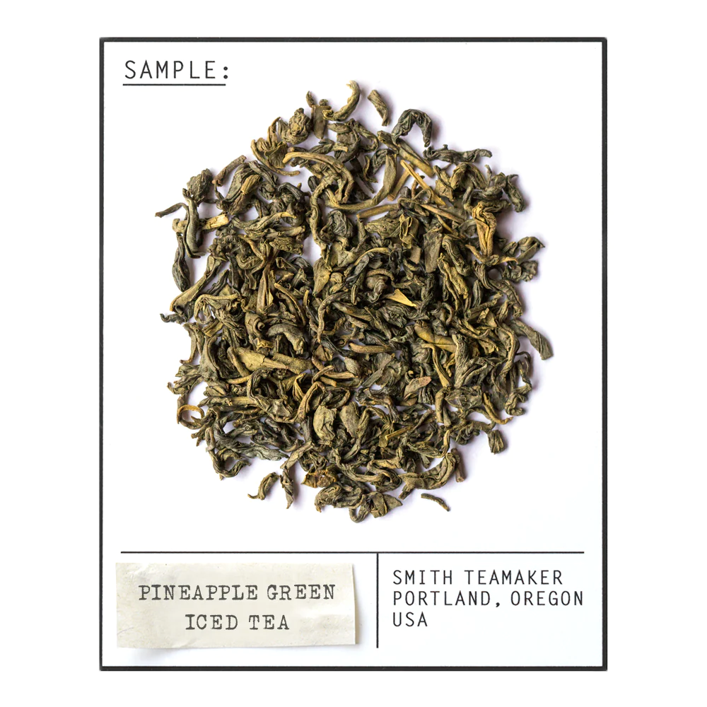 SMITH TEAMAKER - PINEAPPLE GREEN ICED TEA NO. 81 (10 1QT SACHETS)