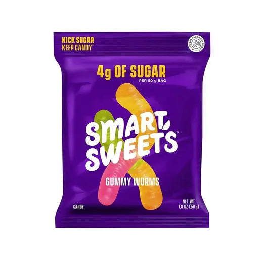 SMARTSWEETS - GUMMY WORMS (1.8 OZ BAG)