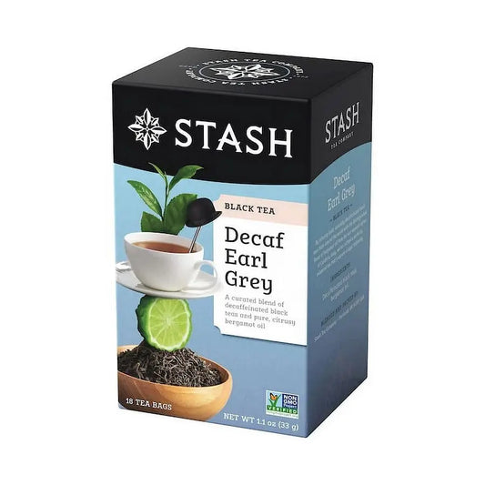 STASH TEA - DECAF EARL GREY TEA (18 TEA BAGS, 1.1 OZ)