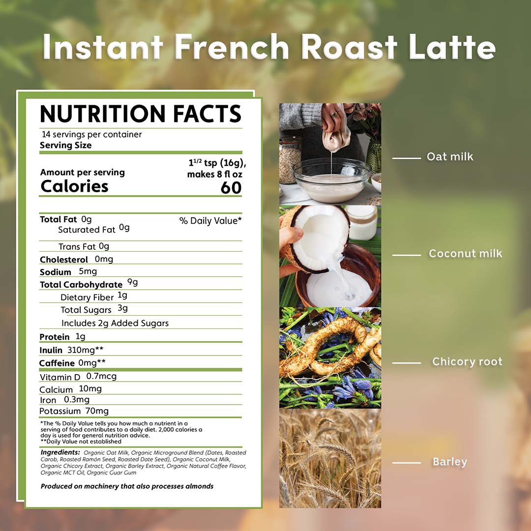 Instant French Roast Herbal Latte