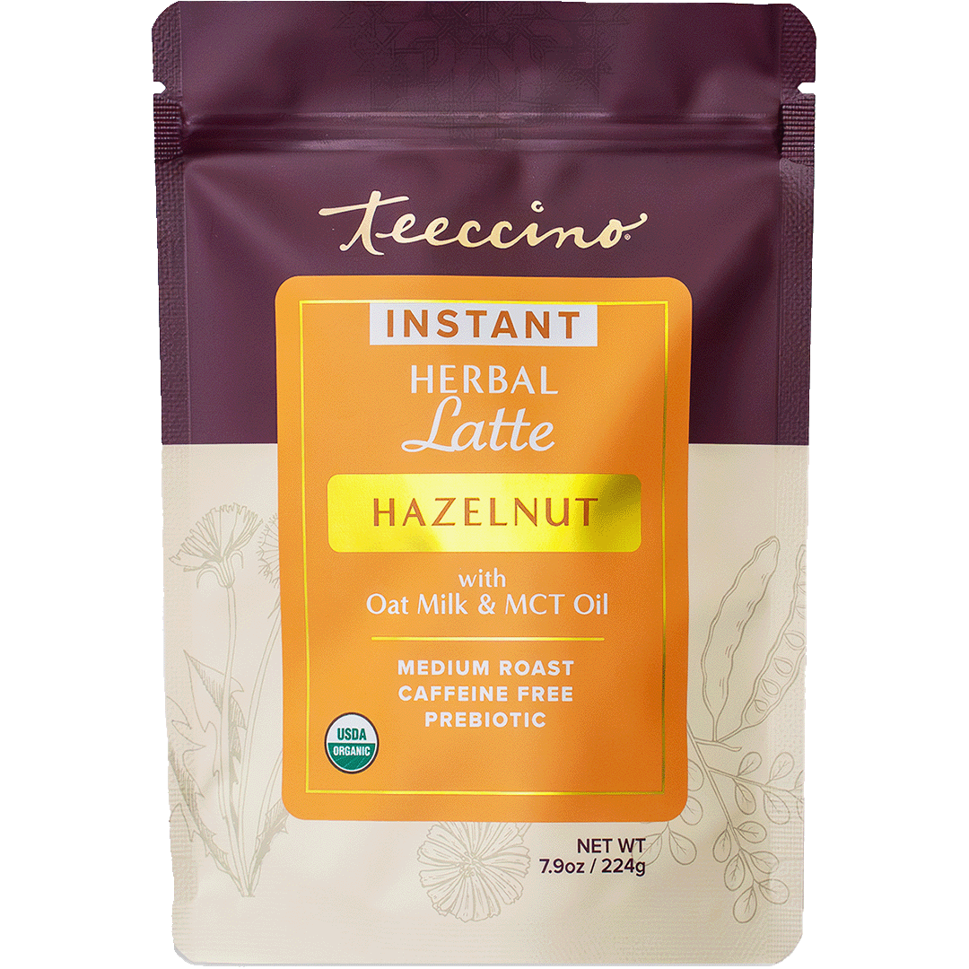 Instant Hazelnut Herbal Latte