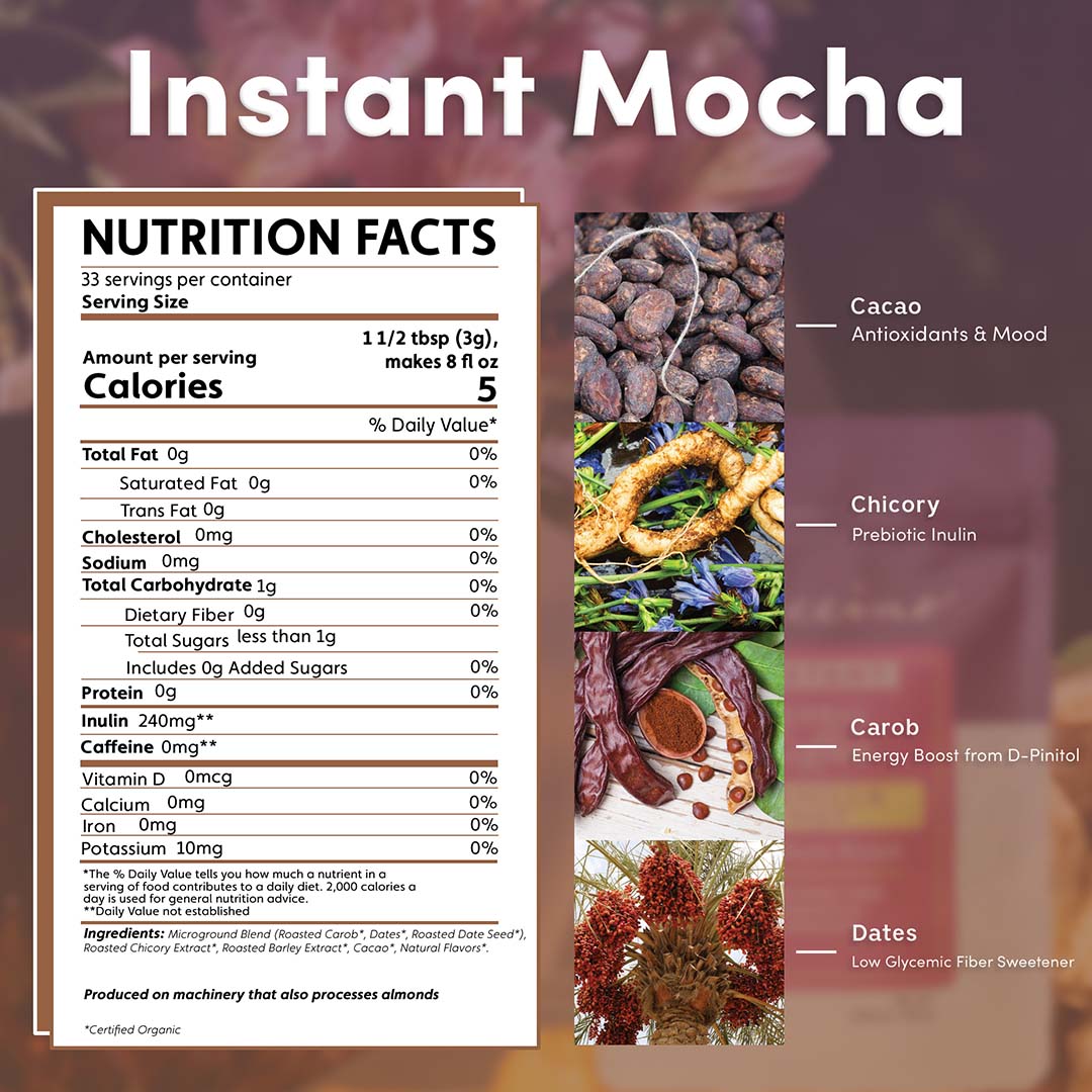 Instant Mocha Herbal Coffee
