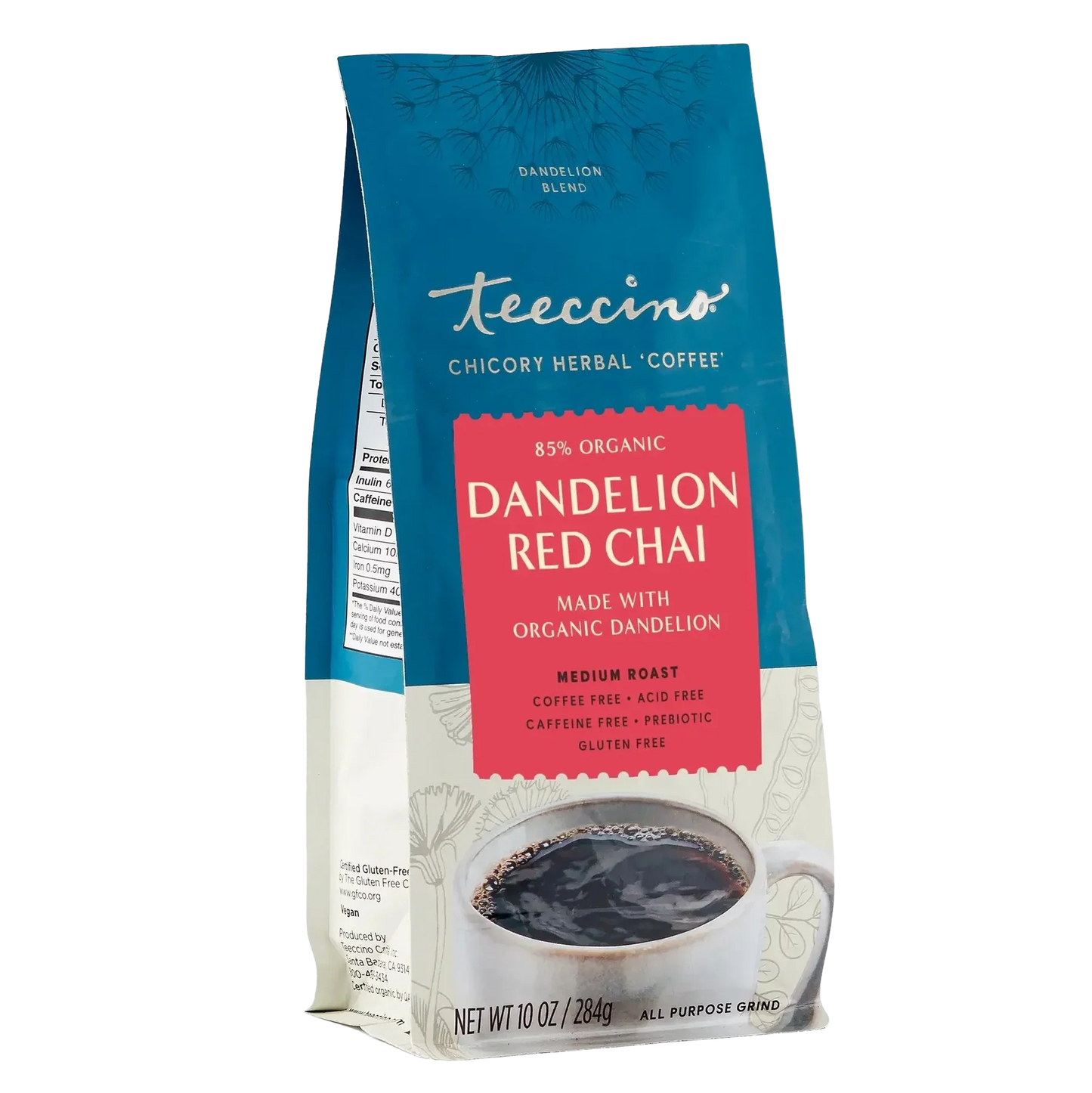 Dandelion Red Chai Herbal Coffee