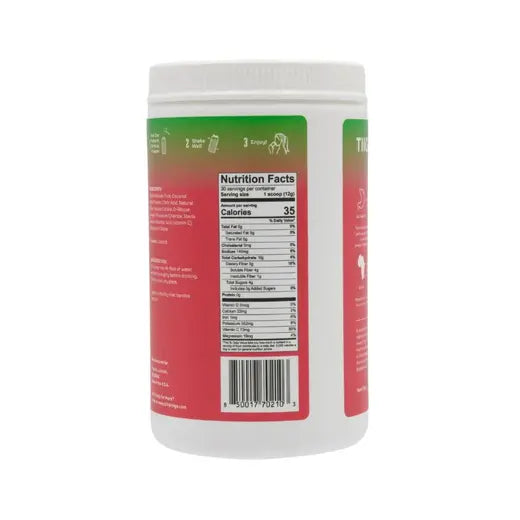 TIIGA - WATERMELON GUT HEALTH + HYDRATION (12.7 OZ CANISTER, 30 SERVINGS)