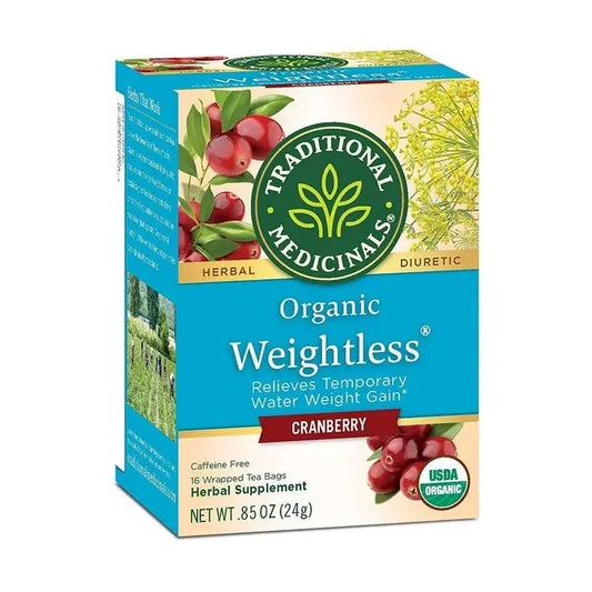 TRADITIONAL MEDICINALS - ORGANIC CRANBERRY TEA (16 TEA BAGS, 0.85 OZ)