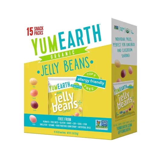 YUMEARTH - ORGANIC JELLY BEANS (15 CT BOX)