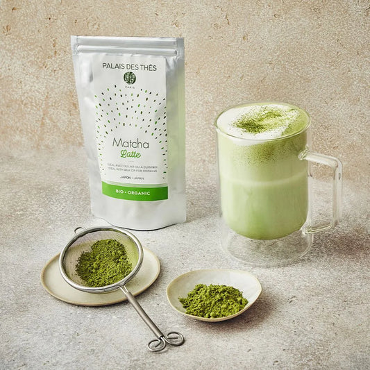 PALAIS DES THÉS - ORGANIC MATCHA LATTE GREEN TEA (1.75 OZ POUCH)