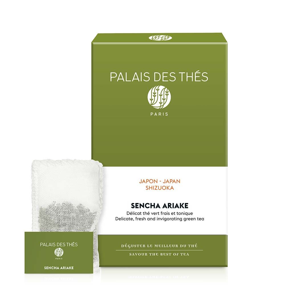 PALAIS DES THÉS - SENCHA ARIAKE JAPANESE GREEN TEA (20 TEA BAGS)