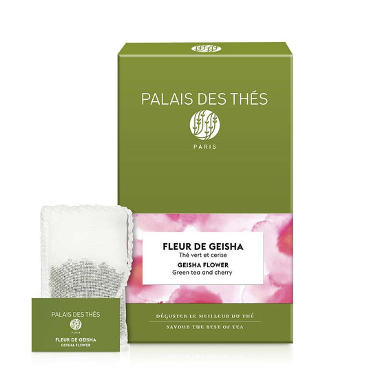 PALAIS DES THÉS - FLEUR DE GEISHA GREEN TEA (20 TEA BAGS)
