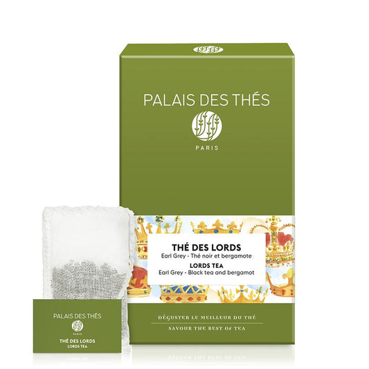 PALAIS DES THÉS - TEA OF LORDS EARL GREY BLACK TEA (20 TEA BAGS)