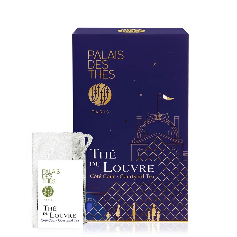 PALAIS DES THÉS - THÉ DU LOUVRE COURTYARD TEA (20 BAGS, BLACK TEA)