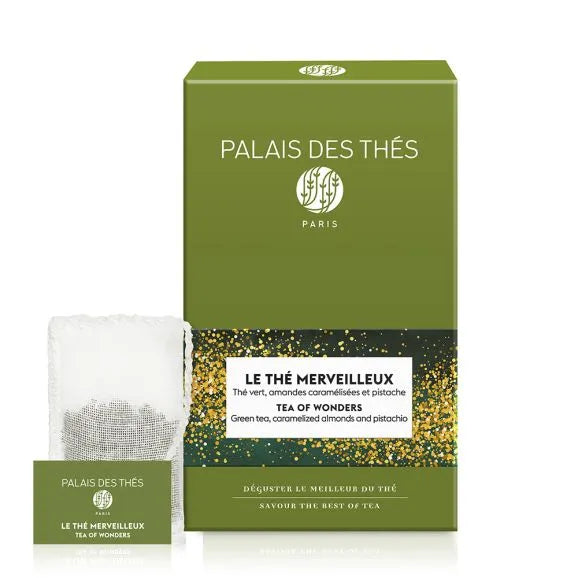 PALAIS DES THÉS - TEA OF WONDERS GREEN TEA (20 TEA BAGS)