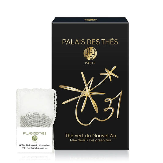 PALAIS DES THÉS - ORGANIC NEW YEAR'S EVE GREEN TEA (20 TEA BAGS, N° 31)