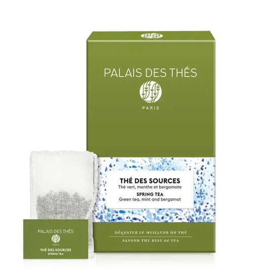 PALAIS DES THÉS - SPRING TEA GREEN TEA (20 TEA BAGS)