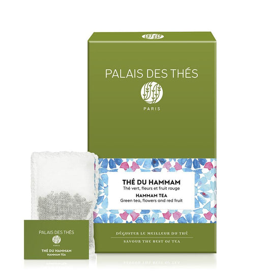 PALAIS DES THÉS - HAMMAM TEA GREEN TEA (20 TEA BAGS)