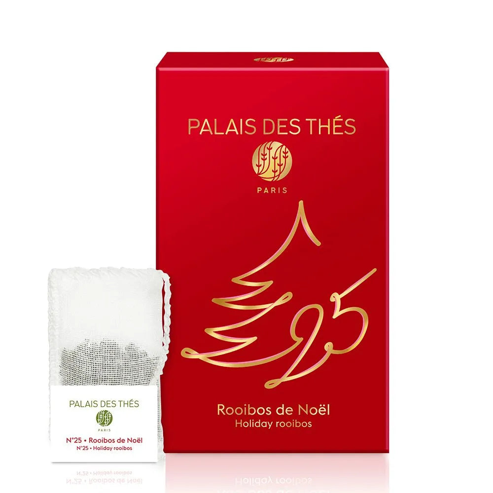 PALAIS DES THÉS - ORGANIC HOLIDAY ROOIBOS TEA (20 TEA BAGS, N° 25)