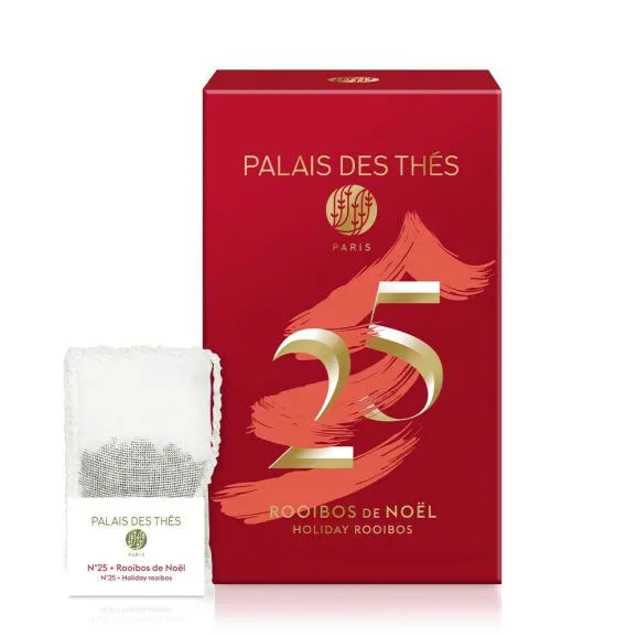 PALAIS DES THÉS - ORGANIC HOLIDAY ROOIBOS TEA (20 TEA BAGS, N° 25)
