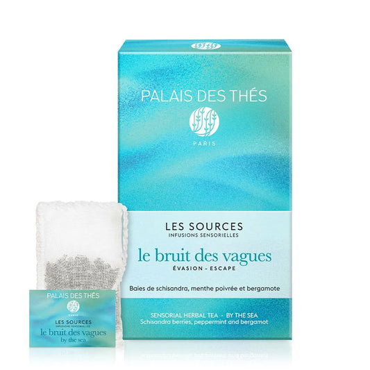 PALAIS DES THÉS - ORGANIC 'BY THE SEA' ESCAPE HERBAL TEA (20 TEA BAGS)