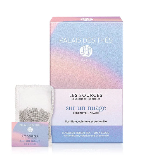 PALAIS DES THÉS - ORGANIC 'ON A CLOUD' PEACE HERBAL TEA (20 TEA BAGS)