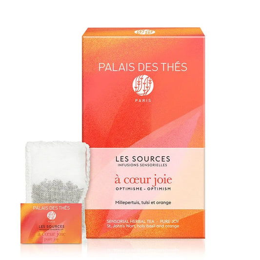 PALAIS DES THÉS - ORGANIC 'PURE JOY' OPTIMISM HERBAL TEA (20 TEA BAGS)