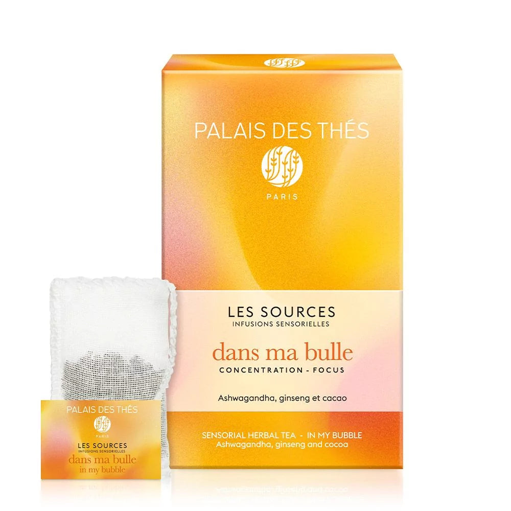 PALAIS DES THÉS - ORGANIC 'IN MY BUBBLE' SENSORIAL FOCUS HERBAL TEA (20 TEA BAGS)