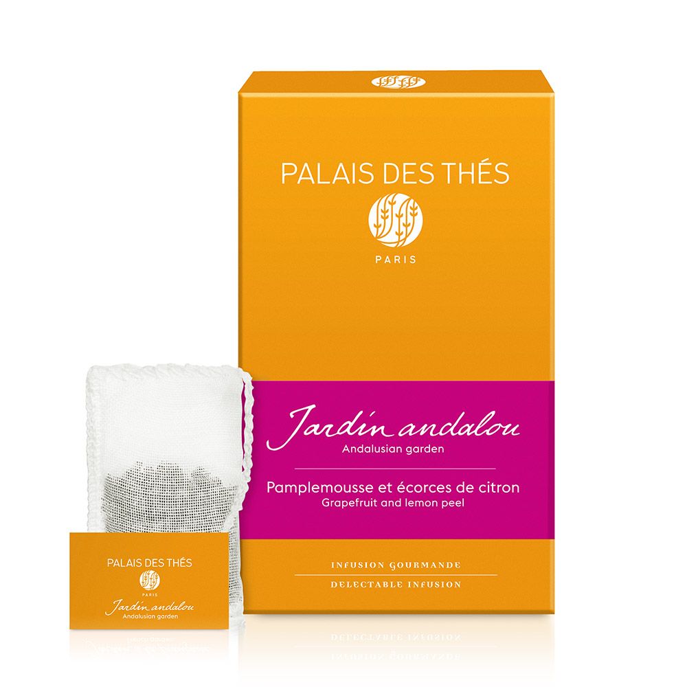 PALAIS DES THÉS - ORGANIC ANDALUSIAN GARDEN HERBAL TEA (15 TEA BAGS)