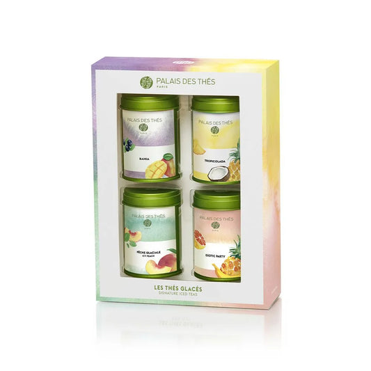 PALAIS DES THÉS - ICED TEA MINI VARIETY SET (4 TINS, LOOSE LEAF TEA)