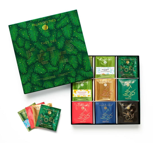 PALAIS DES THÉS - FESTIVE TEAS HOLIDAY GIFT SET (54 ASSORTED TEA BAGS)