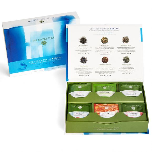 PALAIS DES THÉS - ASSORTED TEAS FOR THE OFFICE (36 ASSORTMENT GIFT BOX)